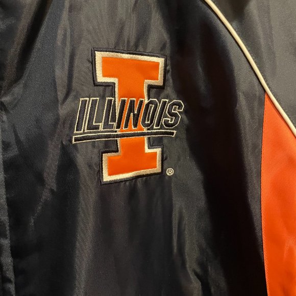 Discounted Shipping Men's Illini Winter Jacket for the Illini Fan in Your Life - Picture 3 of 4
